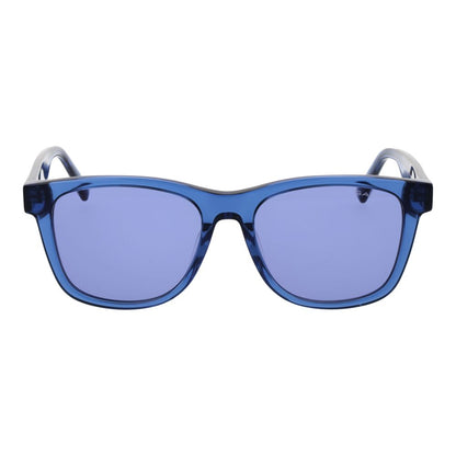 Gant Men's Sunglasses – Blue Square Frame with Blue Lenses, 54mm