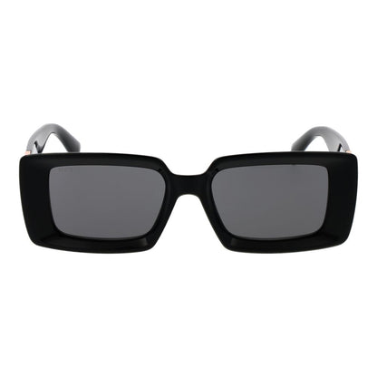 Tod's Women’s Sunglasses – Black Full-Rim Frame with Grey Lenses, 52mm