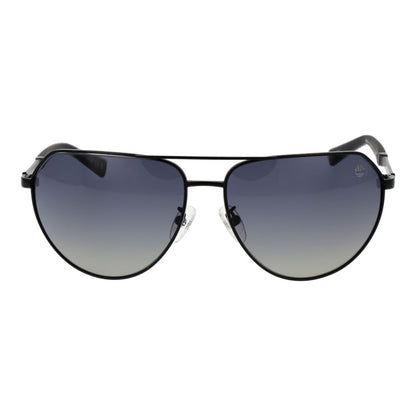 Timberland Black Men Sunglasses - Polarised Aviators