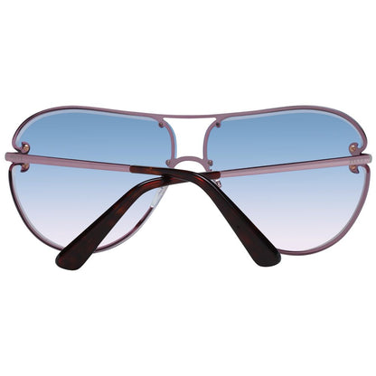 Emilio Pucci Women's Sunglasses – Pink Aviator Frame with Blue Gradient Lenses, 66mm