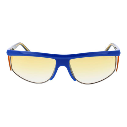 GUESS Blue Men Sunglasses – Sporty Elegance with a Twist