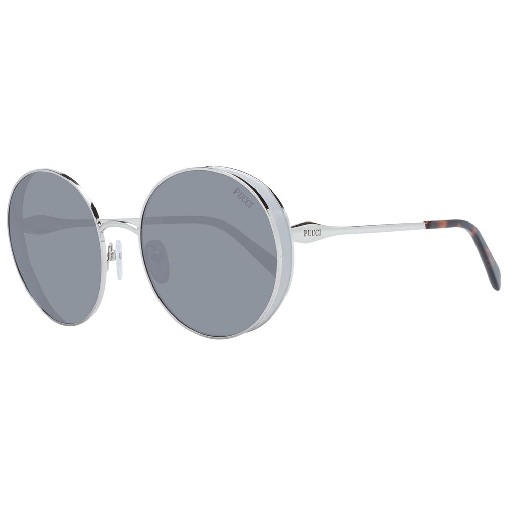 Emilio Pucci Women’s Sunglasses – Grey Full-Rim Frame, Grey Lenses