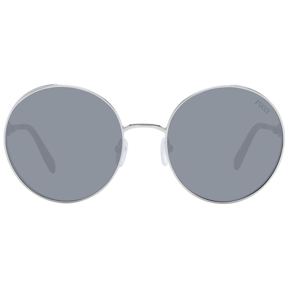 Emilio Pucci Women’s Sunglasses – Grey Full-Rim Frame, Grey Lenses