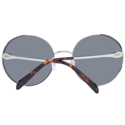 Emilio Pucci Women’s Sunglasses – Grey Full-Rim Frame, Grey Lenses