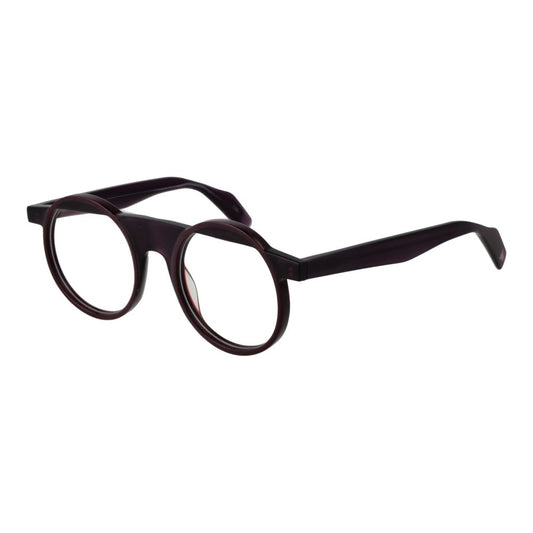 Yohji Yamamoto Purple Unisex Optical Glasses – 49mm Panto Frame