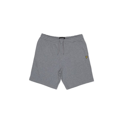 Lyle & Scott Men’s Gray Cotton Bermuda Shorts