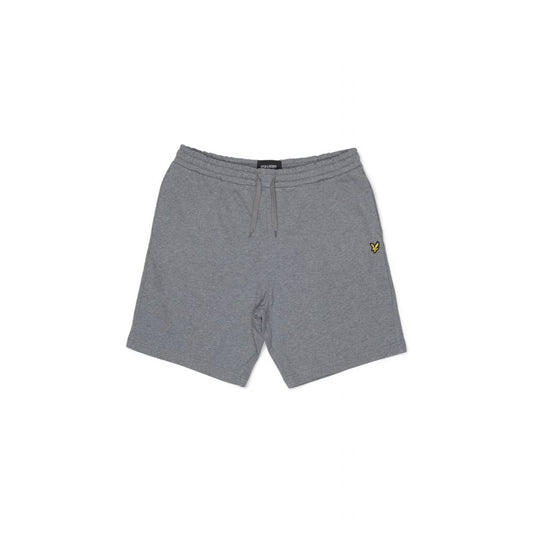 Lyle & Scott Men’s Gray Cotton Bermuda Shorts