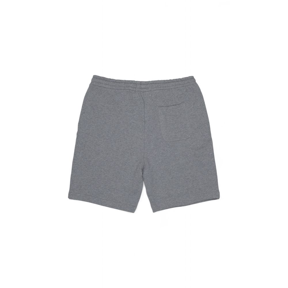 Lyle & Scott Men’s Gray Cotton Bermuda Shorts