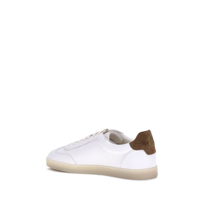 Brunello Cucinelli Leather Sneakers - Elegant Casual Footwear