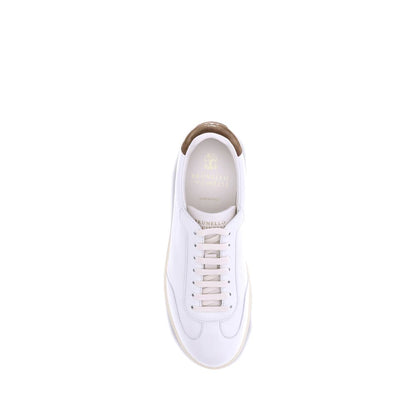 Brunello Cucinelli Leather Sneakers - Elegant Casual Footwear