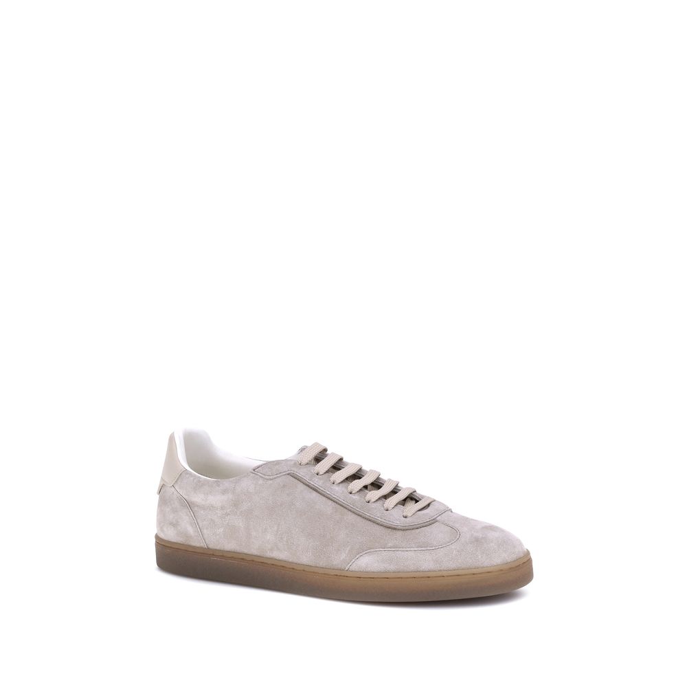 Brunello Cucinelli Suede Sneakers: Elegance Meets Comfort