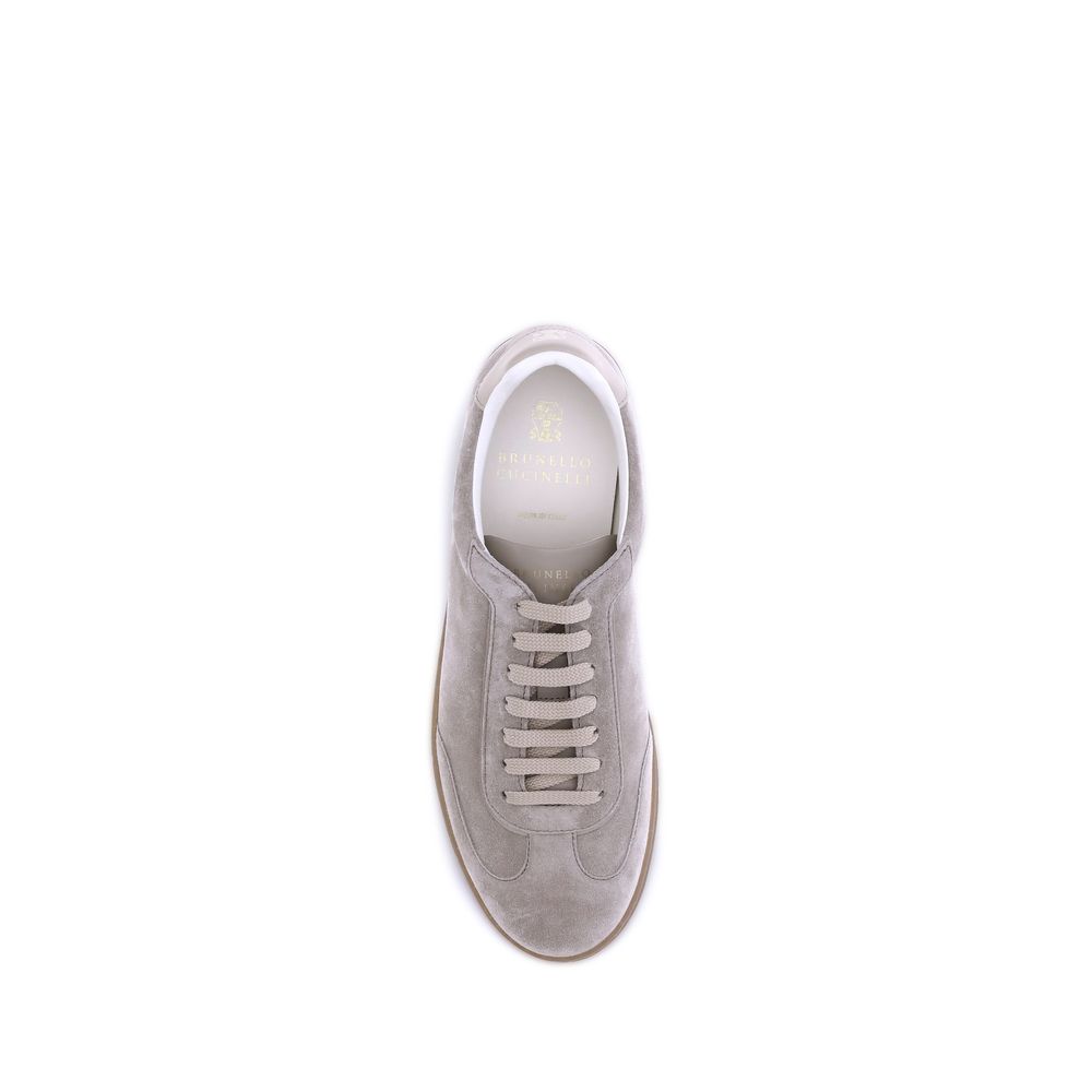 Brunello Cucinelli Suede Sneakers: Elegance Meets Comfort