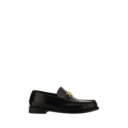 Versace Leather Loafers - Iconic Italian Elegance