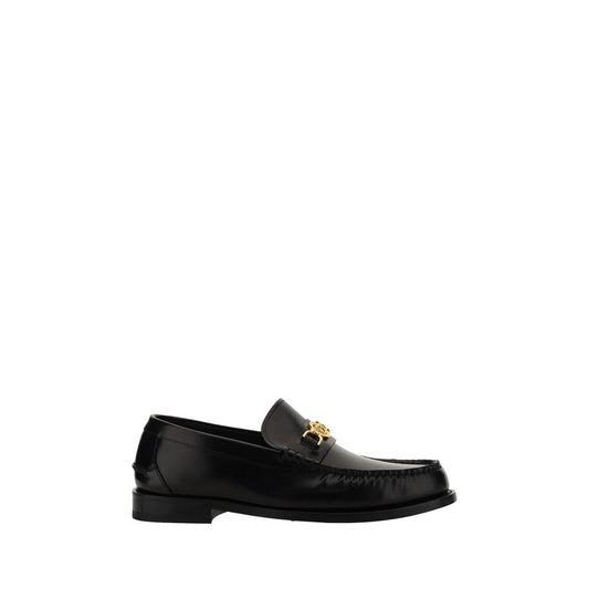 Versace Leather Loafers - Iconic Italian Elegance