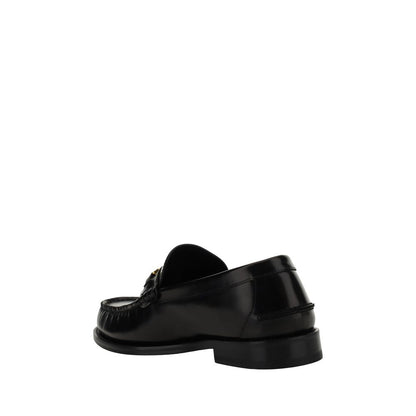 Versace Leather Loafers - Iconic Italian Elegance