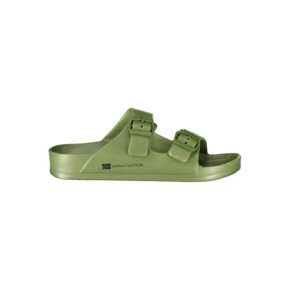 Norway 1963 Green Plastic Sandals for Men