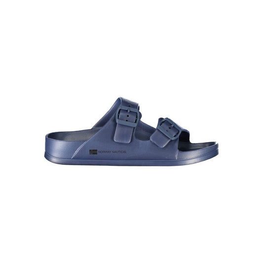 Norway 1963 Blue Plastic Buckled Men's Summer Sandals