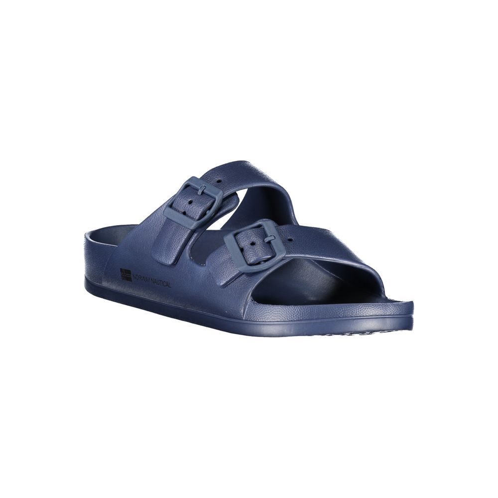 Norway 1963 Blue Plastic Buckled Men's Summer Sandals