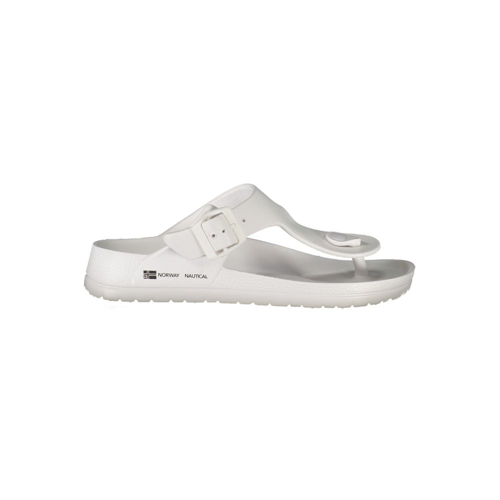 Norway 1963 White Plastic Sandals for Women