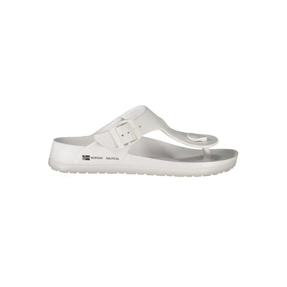 Norway 1963 White Plastic Sandals for Women