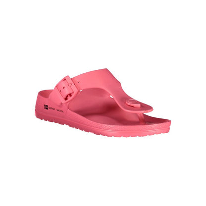Norway 1963 Pink Plastic Women's Flip Flop Sandal