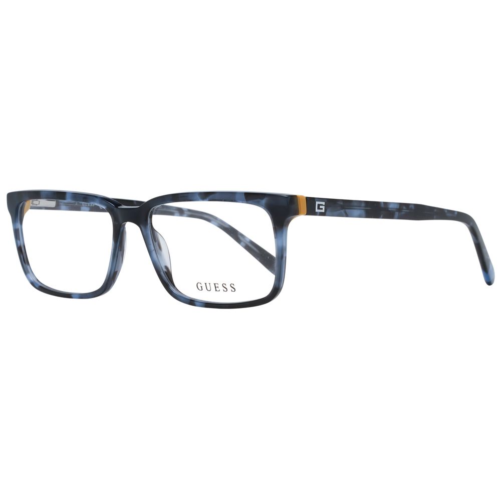Guess Blue Men’s Optical Frames – Full-Rim Rectangle Style
