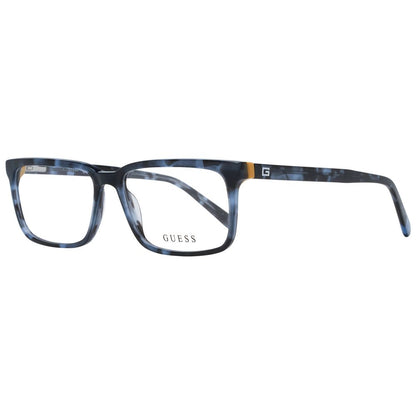 Guess Blue Men’s Optical Frames – Full-Rim Rectangle Style