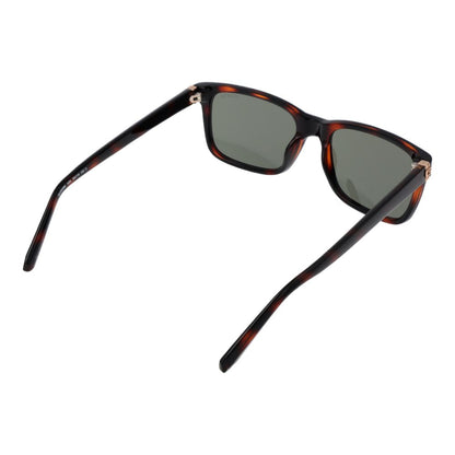 Guess Men's Sunglasses – Brown Full-Rim Frame with Green Lenses, 55mm