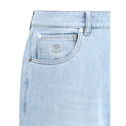 Brunello Cucinelli Straight Jeans - Timeless Luxury for Everyday Elegance