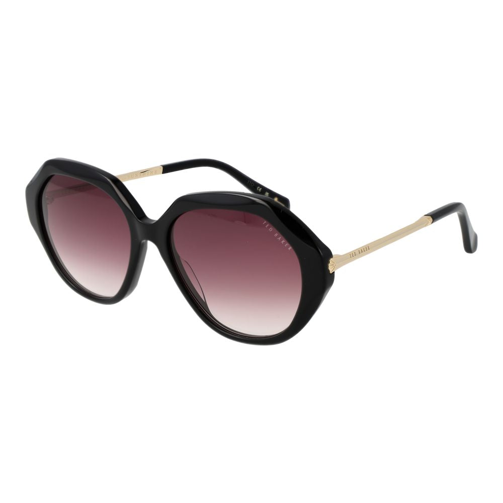 Ted Baker Women’s Designer Sunglasses – Black Full-Rim, 54mm