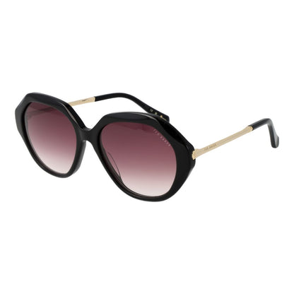 Ted Baker Women’s Designer Sunglasses – Black Full-Rim, 54mm