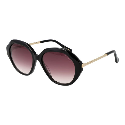 Ted Baker Women’s Designer Sunglasses – Black Full-Rim, 54mm