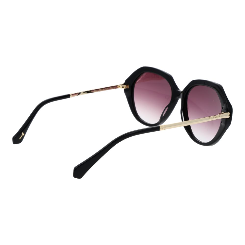 Ted Baker Women’s Designer Sunglasses – Black Full-Rim, 54mm