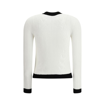 Balmain Contrast Trim Cardigan