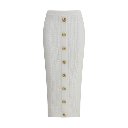 Balmain Knit Midi Skirt