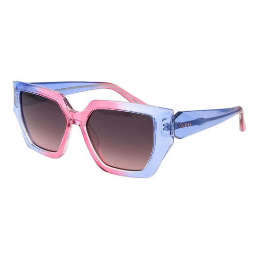 GUESS Women’s Multicolor Sunglasses – Full-Rim Gradient Grey Lenses