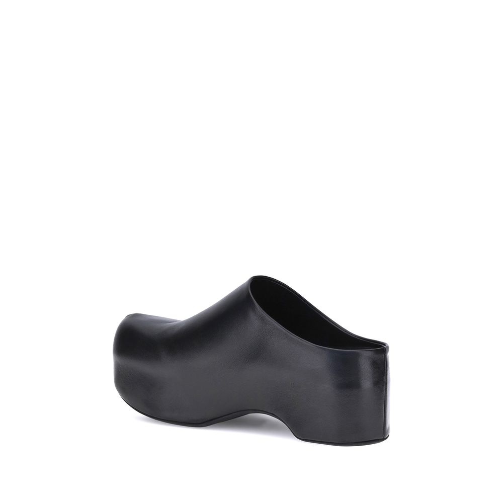 Marni Leather Sabots - Contemporary Comfort with a Chic Edge