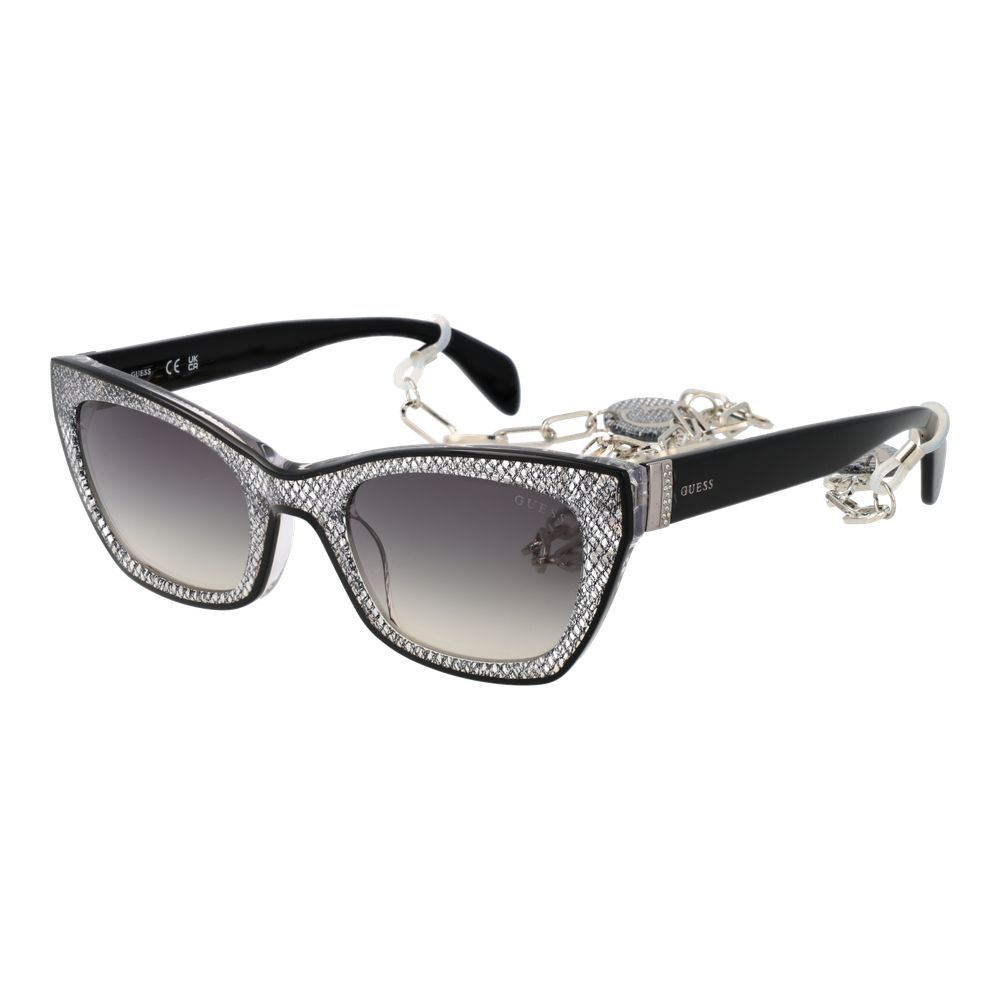 GUESS Cat Eye Black Women Sunglasses