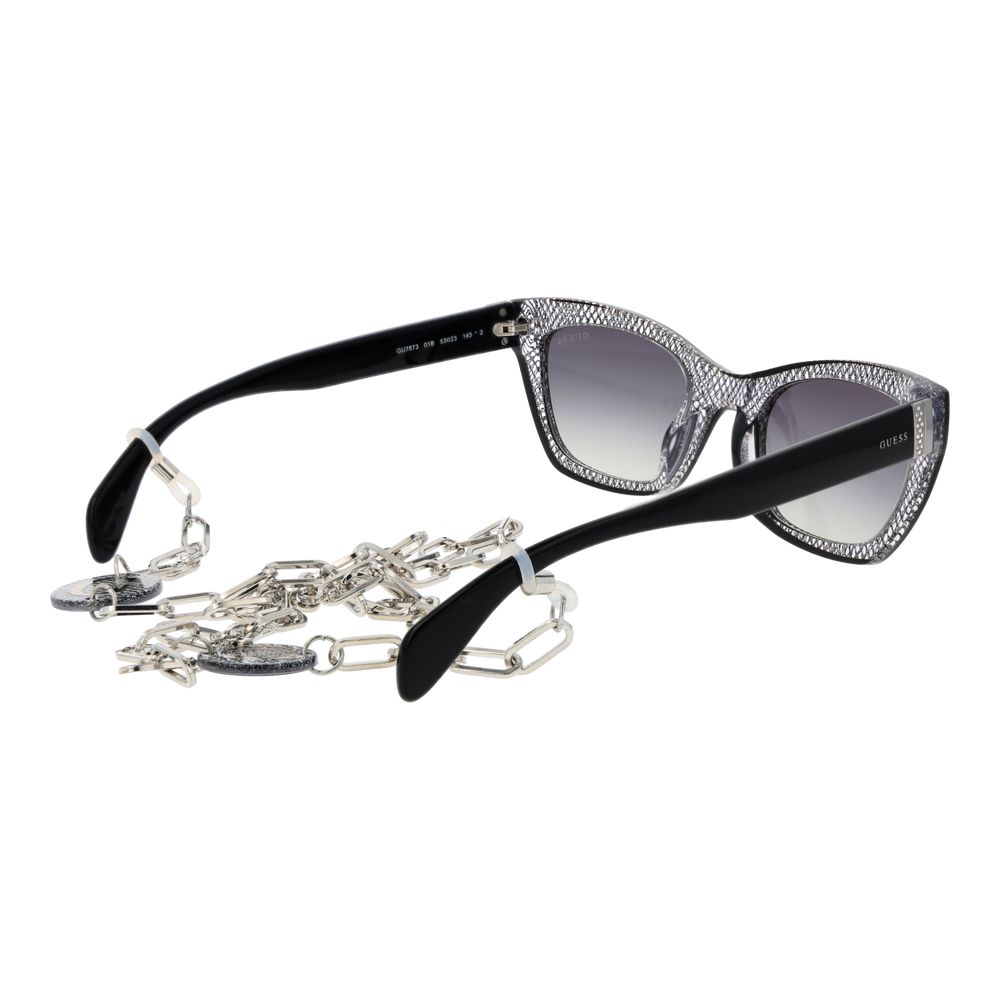 GUESS Cat Eye Black Women Sunglasses