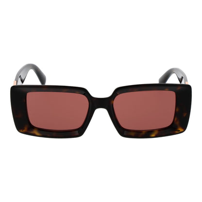 Tod's Women's Sunglasses – Brown Full-Rim Frame with Rose Lenses
