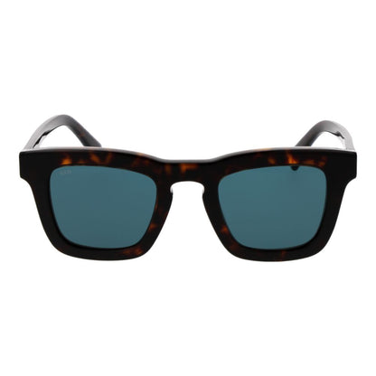 Tod's Men's Sunglasses – Brown Acetate Frame with Blue Lenses, 47mm