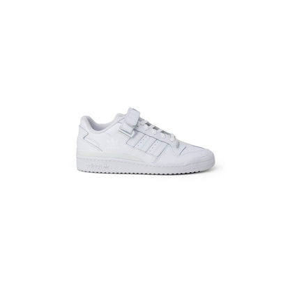 Adidas White Leather Sneakers for Men