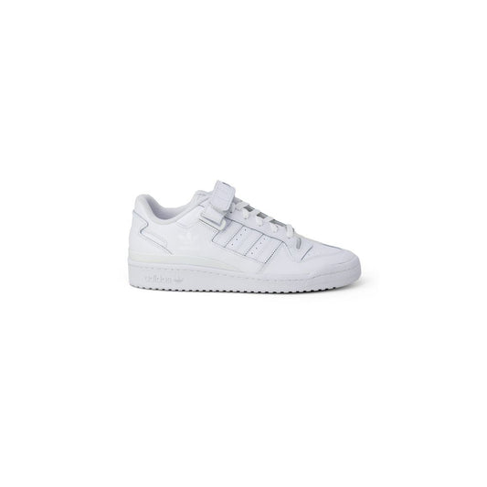 Adidas White Leather Sneakers for Men