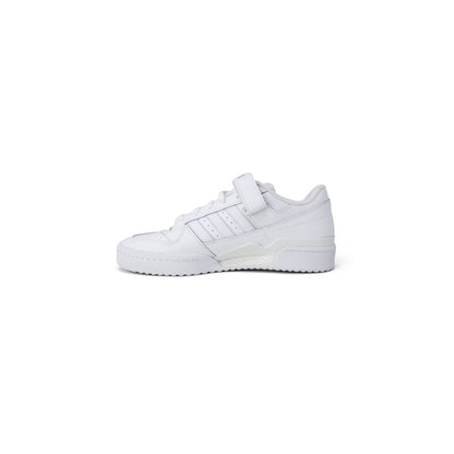 Adidas White Leather Sneakers for Men