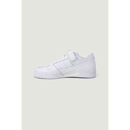 Adidas White Leather Sneakers for Men