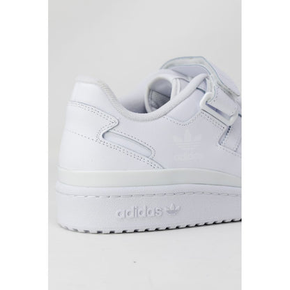 Adidas White Leather Sneakers for Men