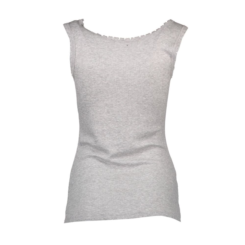 Silvian Heach Gray Viscose Women's Top