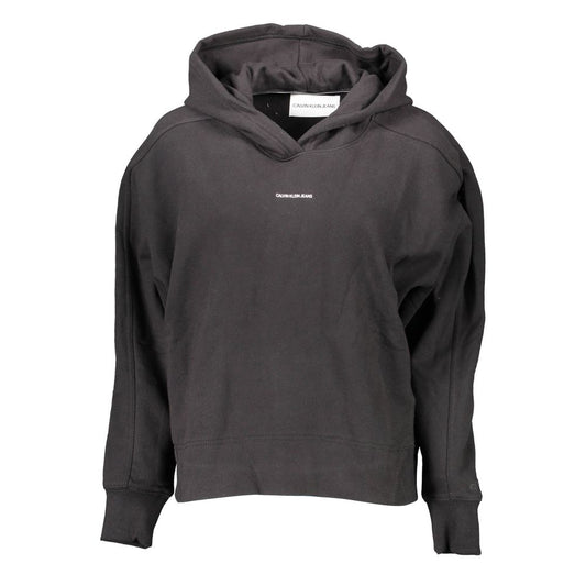 Calvin Klein Black Organic Cotton Hoodie