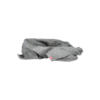 Levi's Grey Marabou Scarf - Luxurious Comfort and Style