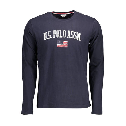 U.S. POLO ASSN. Blue Cotton Long Sleeve T-Shirt